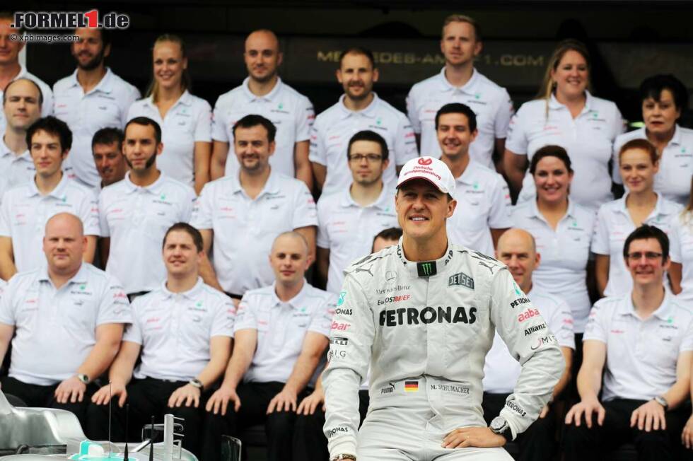 Foto zur News: Abschied von Michael Schumacher (Mercedes)