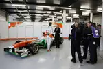 Foto zur News: Paul di Resta (Force India) bei der Präsentation des Force-India-Mercedes VJM06