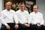 Foto zur News: Robert Fernley, Otmar Szafnauer und Andrew Green (Force India)