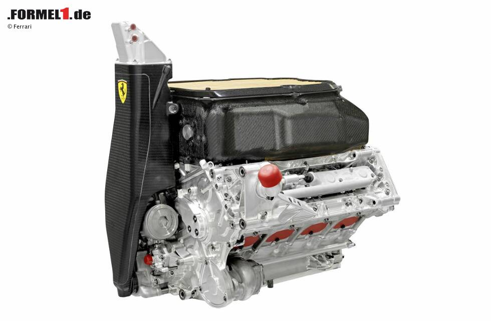 Foto zur News: Ferrari-056-V8-Motor für den F138