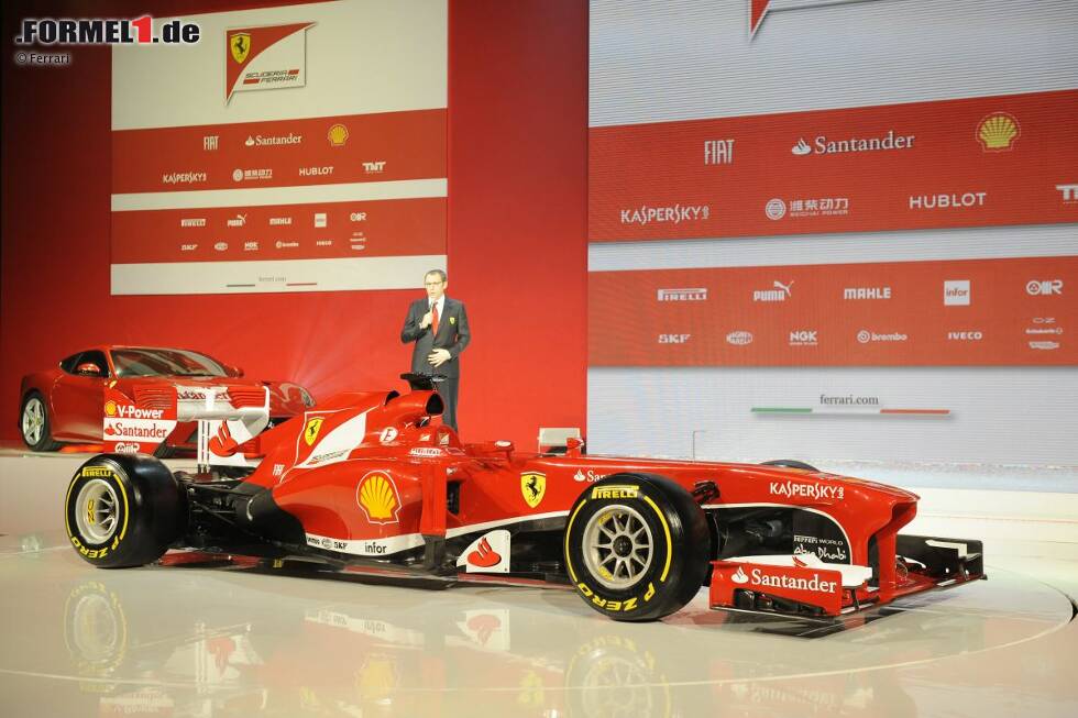 Foto zur News: Präsentation des Ferrari F138