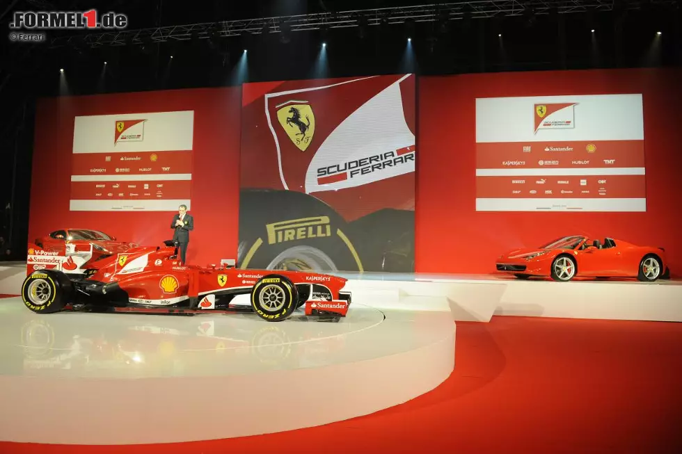 Foto zur News: Präsentation des Ferrari F138