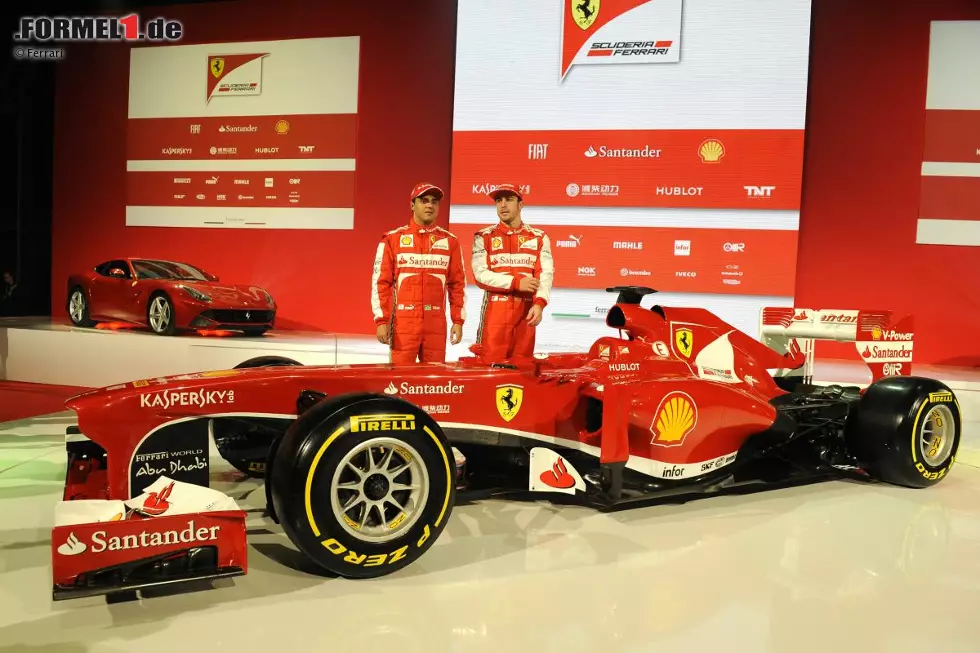 Foto zur News: Felipe Massa und Fernando Alonso (Ferrari)