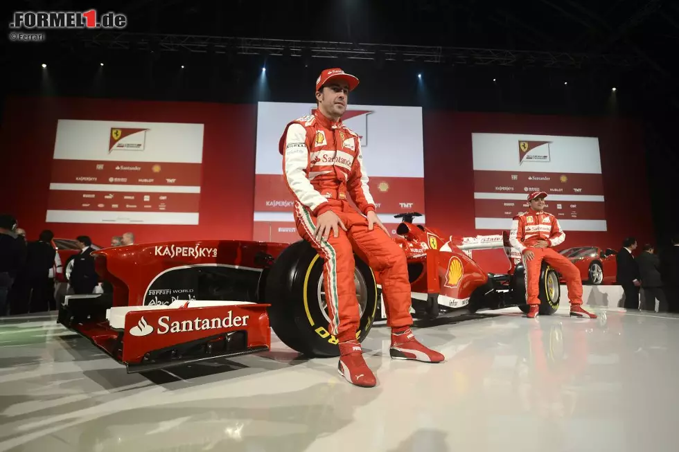 Foto zur News: Fernando Alonso und Felipe Massa (Ferrari)