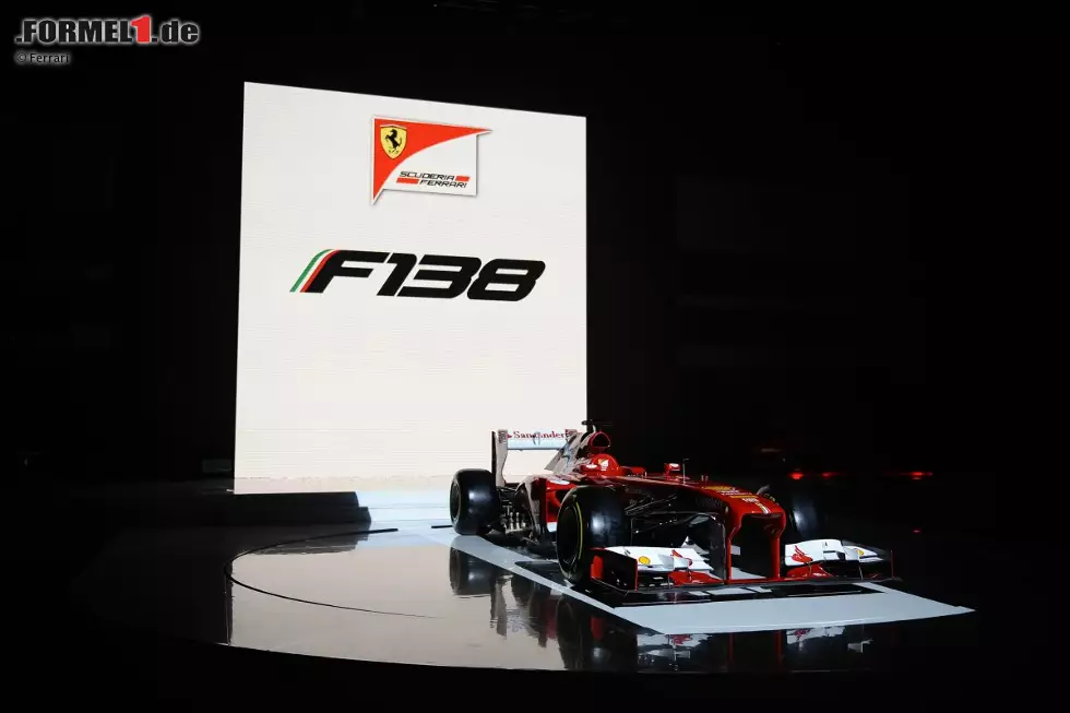 Foto zur News: Präsentation des Ferrari F138