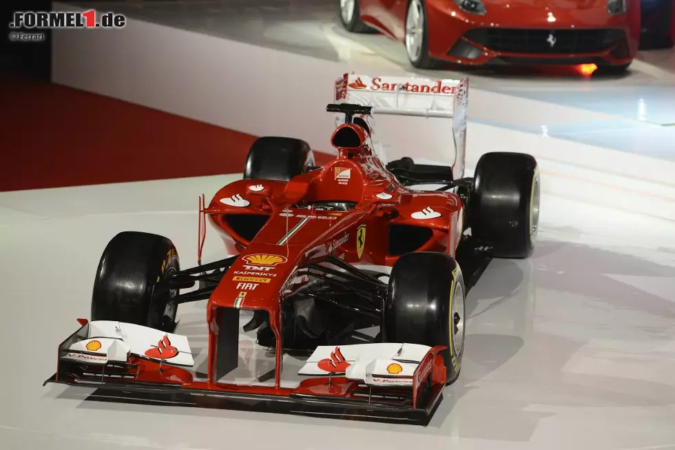 Foto zur News: Präsentation des Ferrari F138