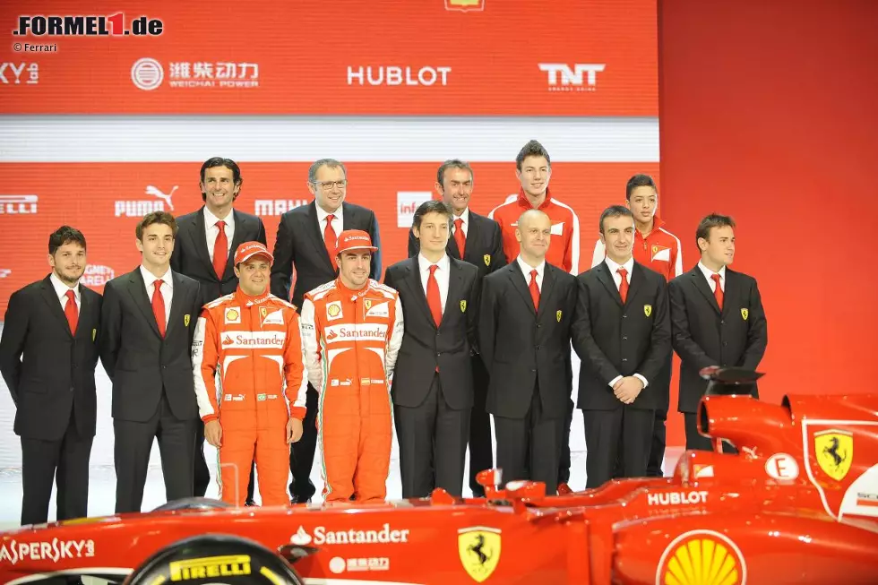 Foto zur News: Präsentation des Ferrari F138