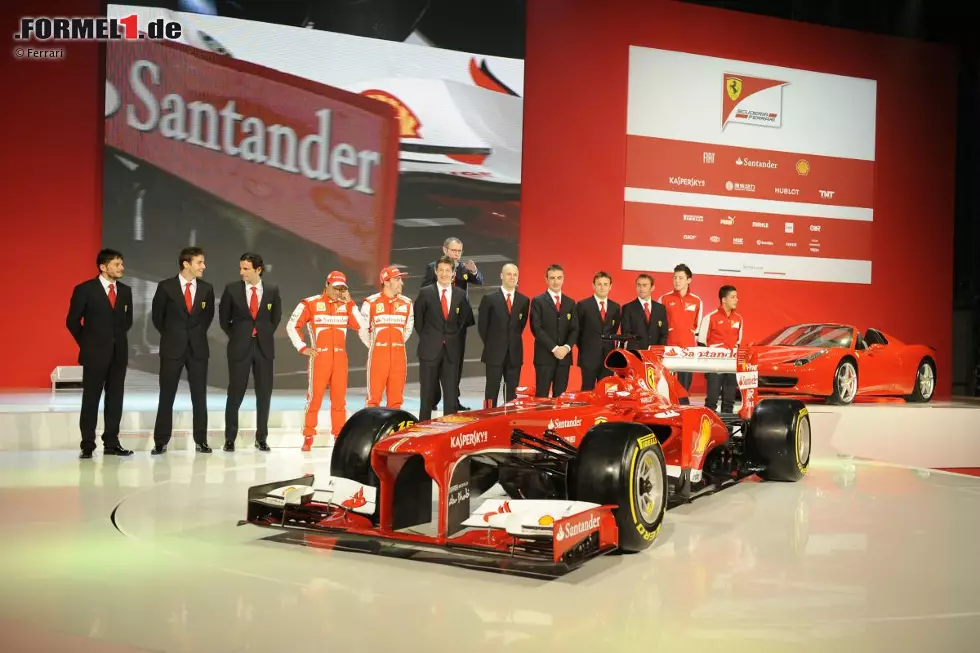 Foto zur News: Präsentation des Ferrari F138