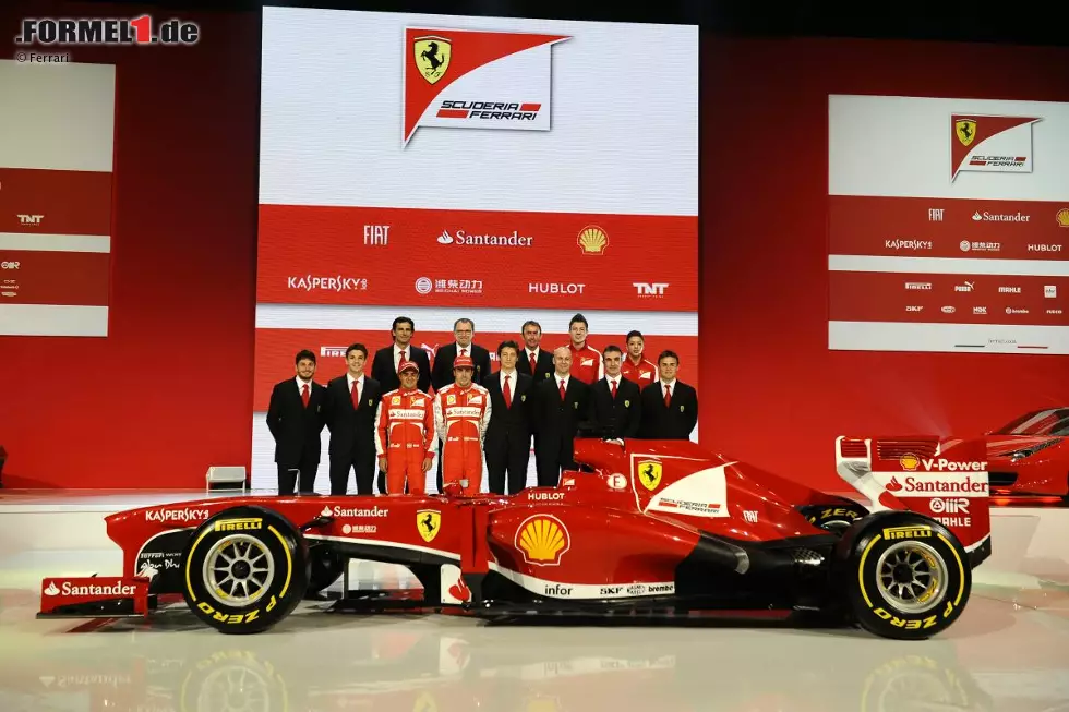 Foto zur News: Präsentation des Ferrari F138