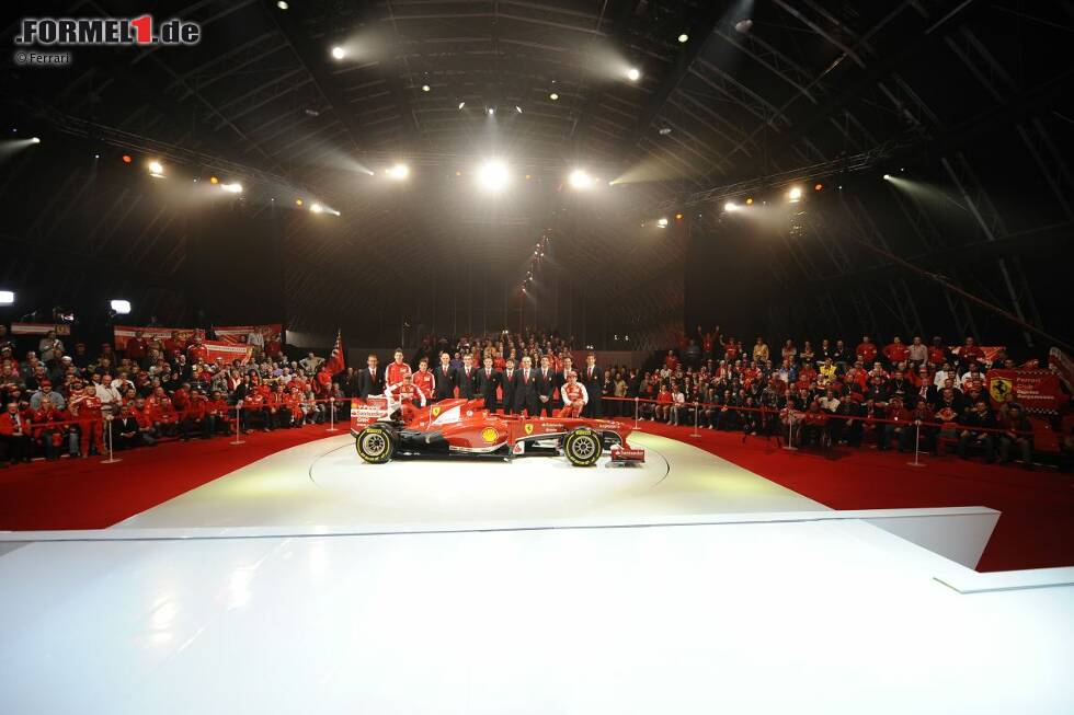 Foto zur News: Präsentation des Ferrari F138