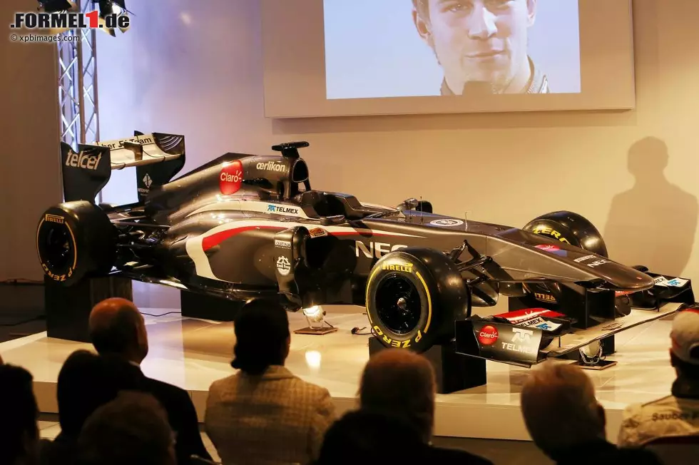 Foto zur News: Präsentation des Sauber-Ferrari C32