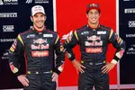 Foto zur News: Jean-Eric Vergne (Toro Rosso) und Daniel Ricciardo (Toro Rosso)