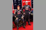 Foto zur News: Jean-Eric Vergne (Toro Rosso) und Daniel Ricciardo (Toro Rosso)