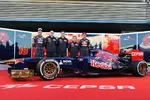 Foto zur News: Jean-Eric Vergne (Toro Rosso), Franz Tost, James Key und Daniel Ricciardo (Toro Rosso)