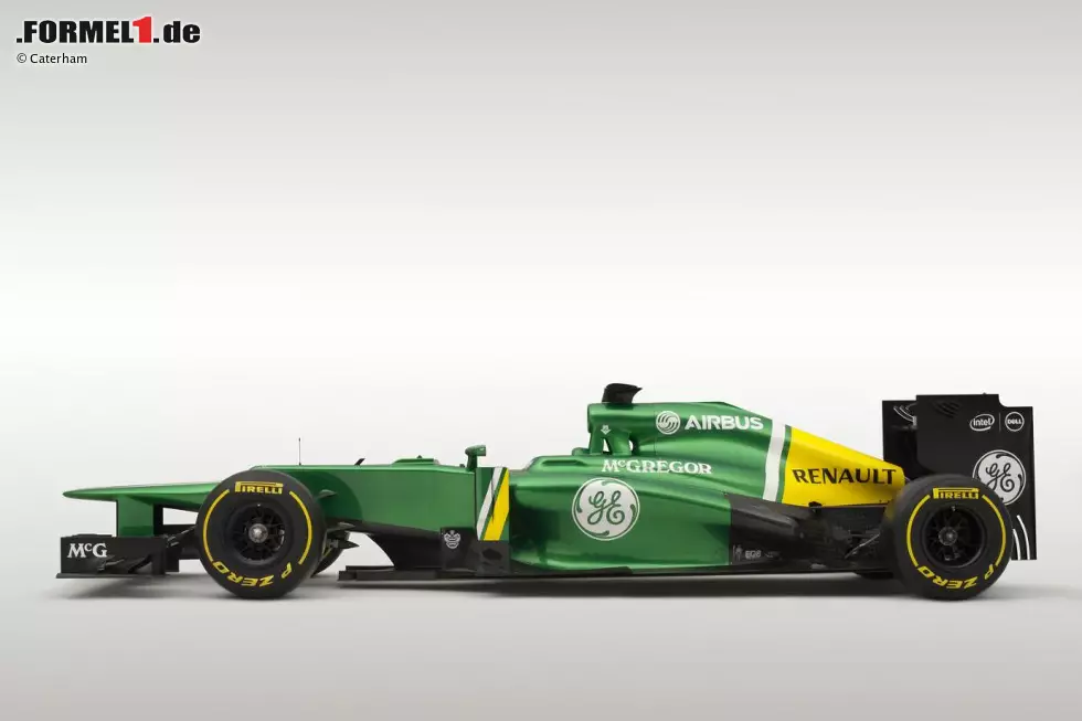 Foto zur News: Präsentation des Caterham-Renault CT03