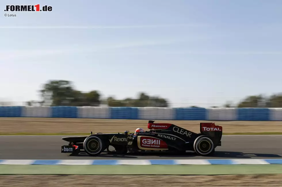 Foto zur News: Romain Grosjean (Lotus)