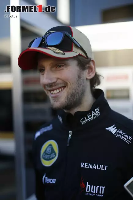 Foto zur News: Romain Grosjean (Lotus)