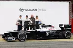 Foto zur News: Pastor Maldonado (Williams), Valtteri Bottas (Williams) und Susie Wolff (Williams)