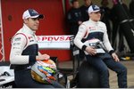 Foto zur News: Pastor Maldonado (Williams) und Valtteri Bottas (Williams)