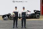 Foto zur News: Pastor Maldonado (Williams) und Valtteri Bottas (Williams)