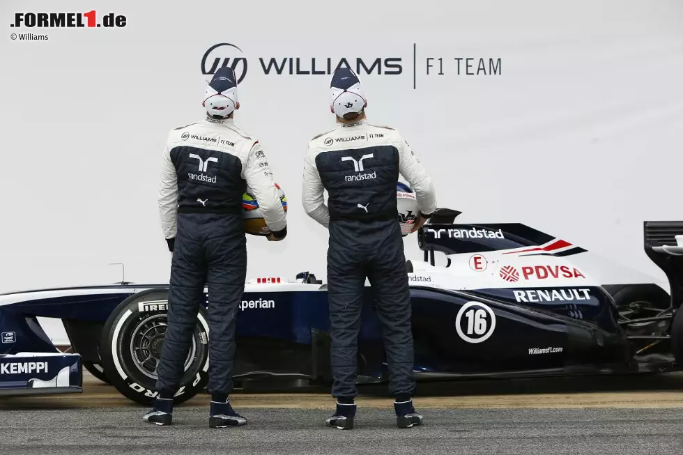 Foto zur News: Pastor Maldonado und Valtteri Bottas (Williams)