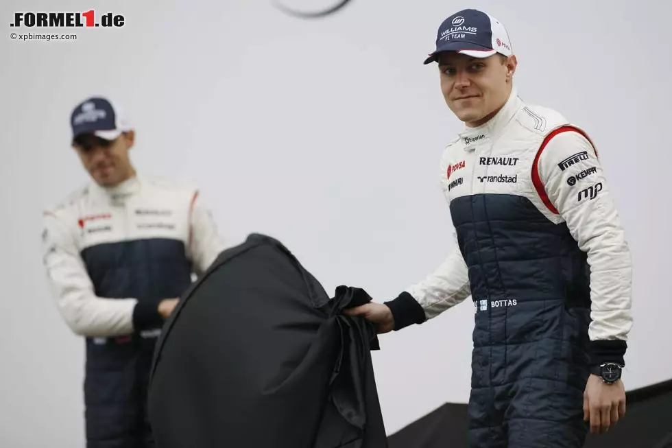 Foto zur News: Valtteri Bottas (Williams) und Pastor Maldonado (Williams)