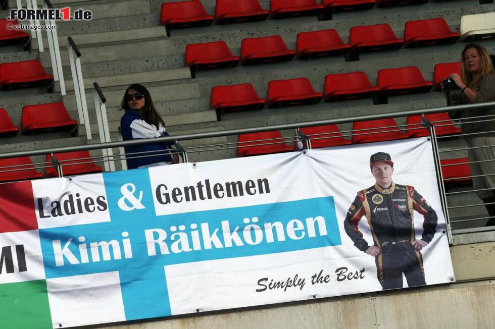 Foto zur News: Fans von Kimi Räikkönen (Lotus)
