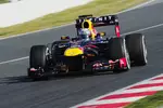 Foto zur News: Sebastian Vettel (Red Bull) ist schon bei den Testfahrten in Bestform