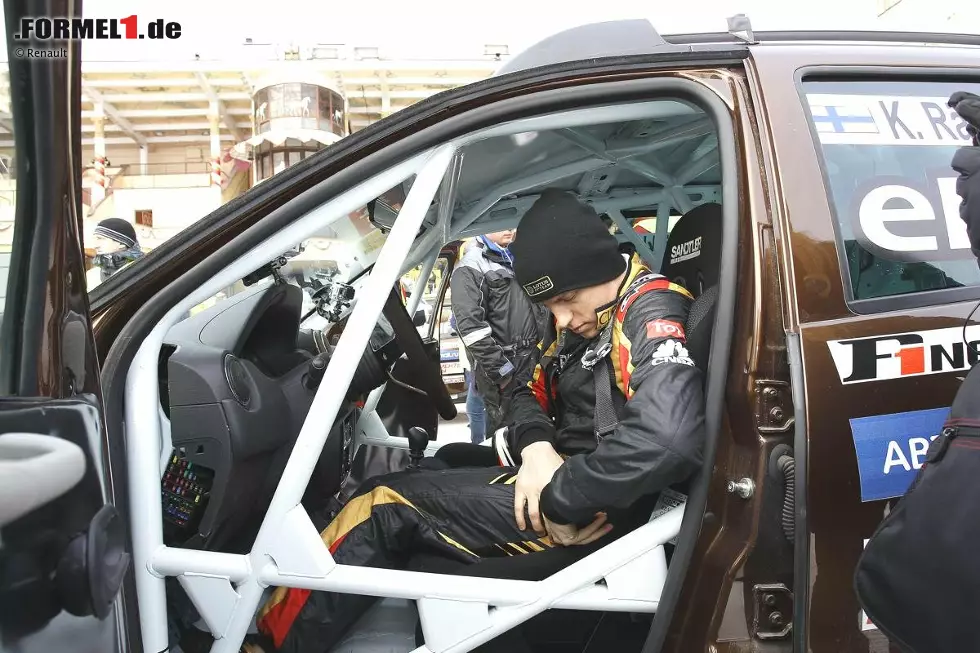 Foto zur News: Kimi Räikkönen fuhr schon bei seinen Rallye-Einsätze auf Schnee und Eis