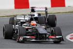 Foto zur News: Nico Hülkenberg (Sauber) und Pastor Maldonado (Williams)