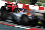 Foto zur News: Jean-Eric Vergne (Toro Rosso) und Adrian Sutil (Force India)