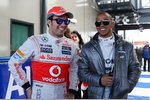 Gallerie: Sergio Perez (McLaren) und Lewis Hamilton (Mercedes)