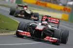 Gallerie: Jenson Button (McLaren) und Romain Grosjean (Lotus)