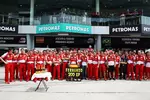 Foto zur News: Fernando Alonso (Ferrari) feiert sein 200. Formel-1-Wochenende