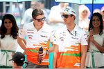 Foto zur News: Paul di Resta (Force India) und Adrian Sutil (Force India)