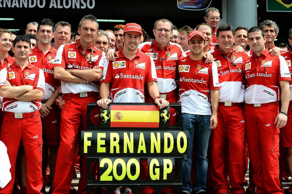 Foto zur News: 200. Grand Prix von Fernando Alonso (Ferrari)