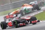 Gallerie: Jenson Button (McLaren) vor Adrian Sutil (Force India)