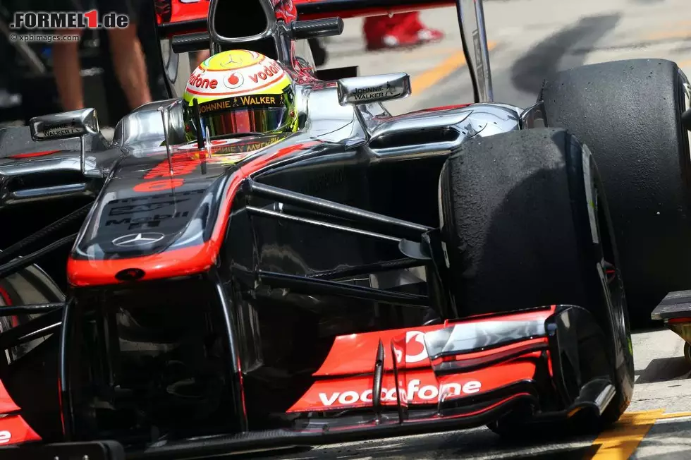 Foto zur News: Sergio Perez (McLaren)