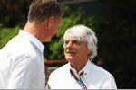 Foto zur News: David Coulthard und Bernie Ecclestone