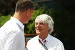 Foto zur News: David Coulthard und Bernie Ecclestone