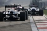 Foto zur News: Valtteri Bottas (Williams) und Mark Webber (Red Bull)