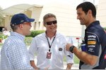 Foto zur News: Jacques Villeneuve, Mika Salo und Mark Webber (Red Bull)