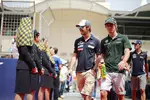 Foto zur News: Jean-Eric Vergne (Toro Rosso) und Charles Pic (Caterham)