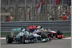 Gallerie: Nico Rosberg (Mercedes) und Sergio Perez (McLaren)