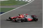 Gallerie: Felipe Massa (Ferrari) und Jenson Button (McLaren)