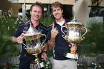 Gallerie: Sebastian Vettel (Red Bull) und Christian Horner