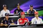 Gallerie: Esteban Gutierrez, Daniel Ricciardo, Valtteri Bottas, Sebastian Vettel, Fernando Alonso und Sergio Perez