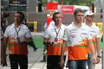 Gallerie: Paul di Resta (Force India) und Adrian Sutil (Force India)