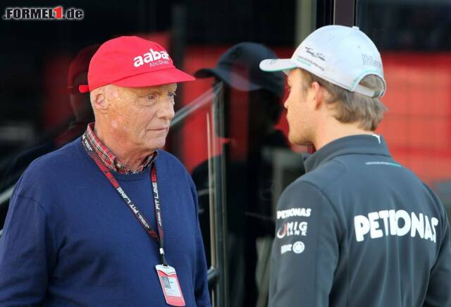 Foto zur News: Niki Lauda hat mit Nico Rosberg ein Hühnchen zu rupfen