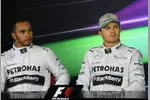 Gallerie: Lewis Hamilton (Mercedes) und Nico Rosberg (Mercedes)